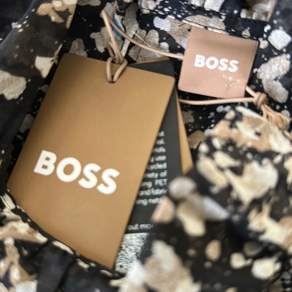 Women’s BOSS Day‎ Dress size 8 brown/Tan with specs of blue 💙 - Picture 11 of 12